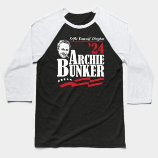Archie Bunker 2024 For President Baseball T-Shirt